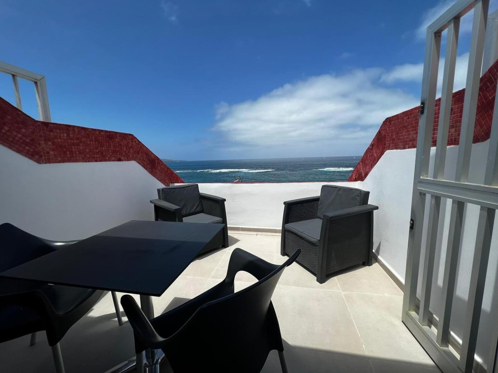 Seafront Canteras Terrace Lounge Trapiche  Luaran gambar