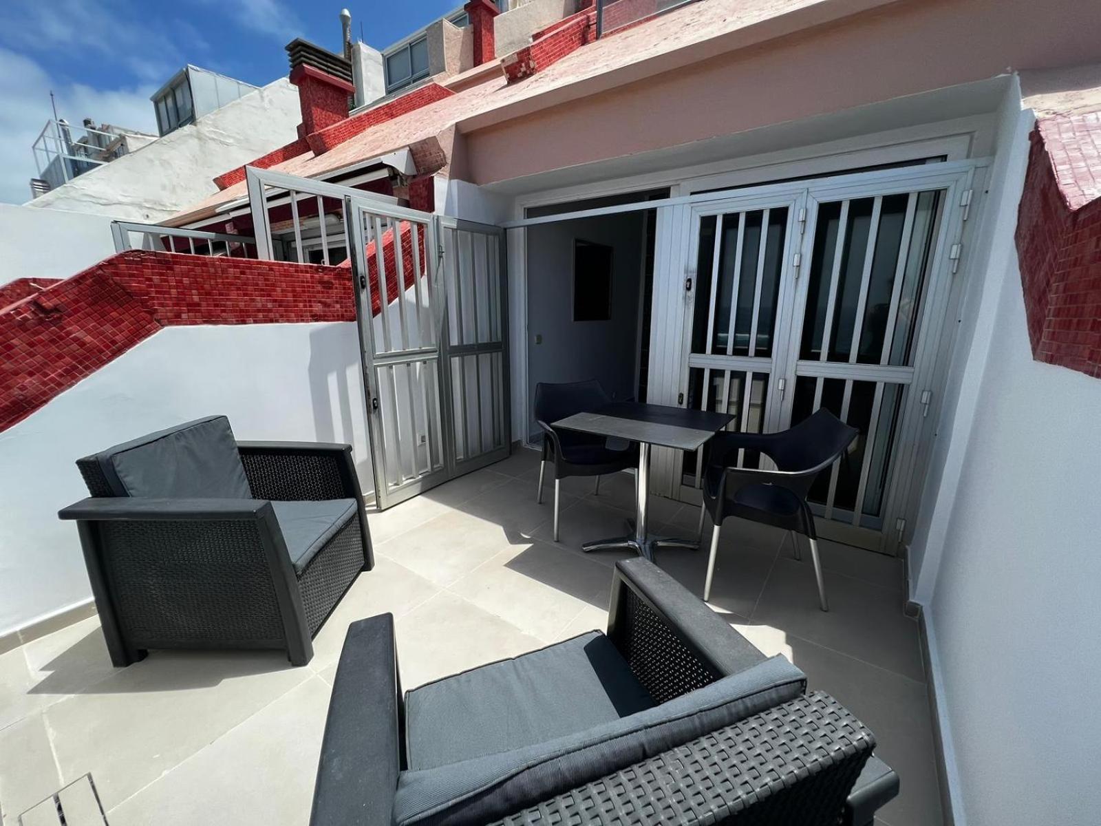 Seafront Canteras Terrace Lounge Trapiche  Luaran gambar